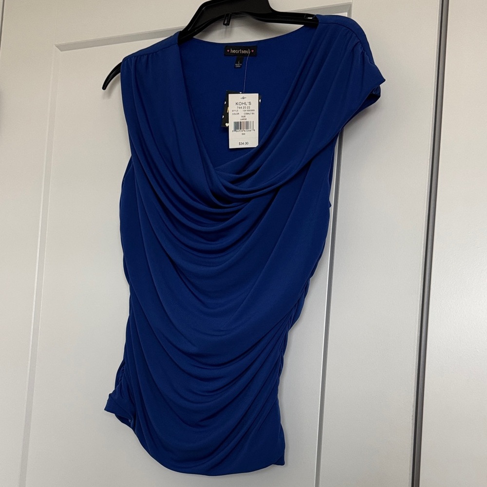 HeartSoul Cobalt Blue Top